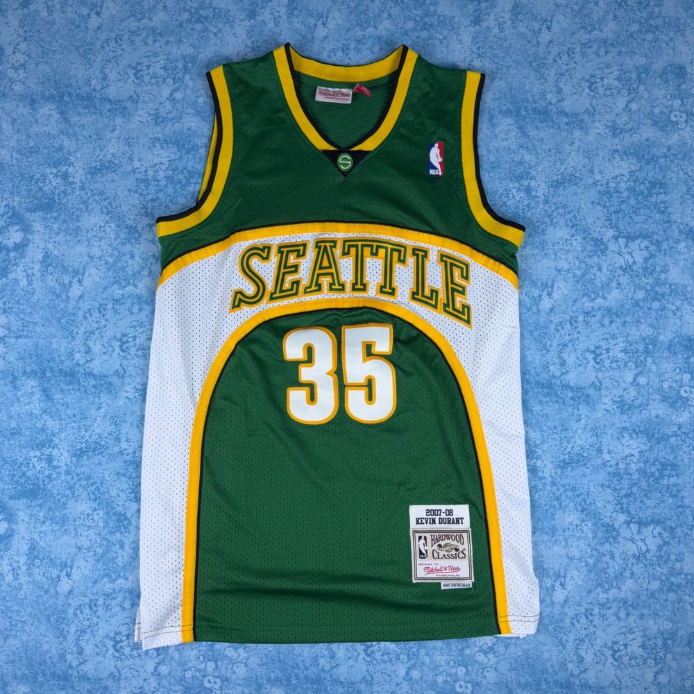 Mitchell & Ness Seattle SuperSonics Kevin Durant 2007-08 Swingman Jersey Small